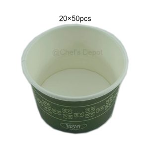 4OZ Paper Soup Containers 1000C/S