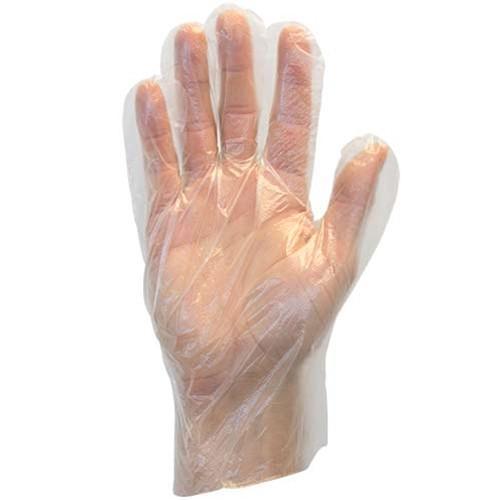 Deli X-Large Polyethylene Gloves 500/BX