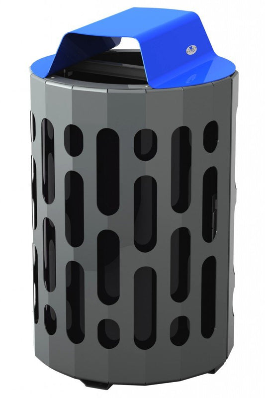 Frostå¨ Stingray and Blue Waste Receptacle