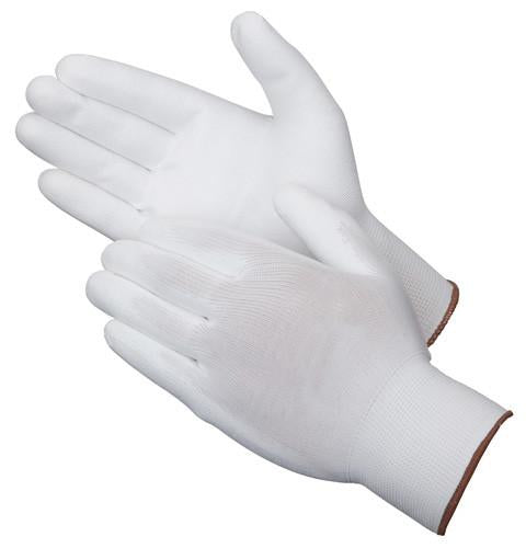 Nylon Large Knit Palm Coated Polyurethane Gloves 12/PKG