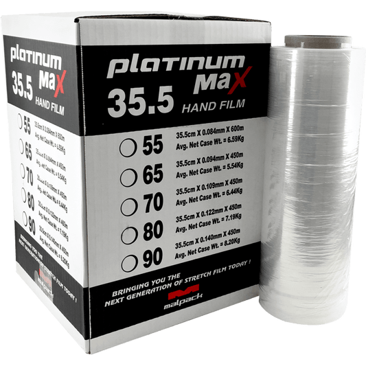 14" x 80G x 450m Platinum Max Pallet Wrap 4/CS