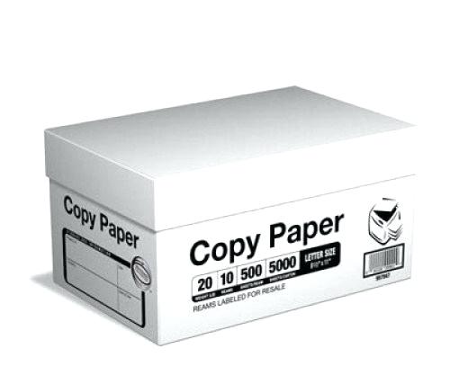 8.5"x14" Legal Size White Copy Paper 10 x 500/CS