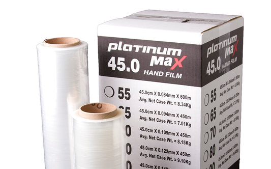 16" x 65G x 450m Platinum Max Pallet Wrap 4/CS