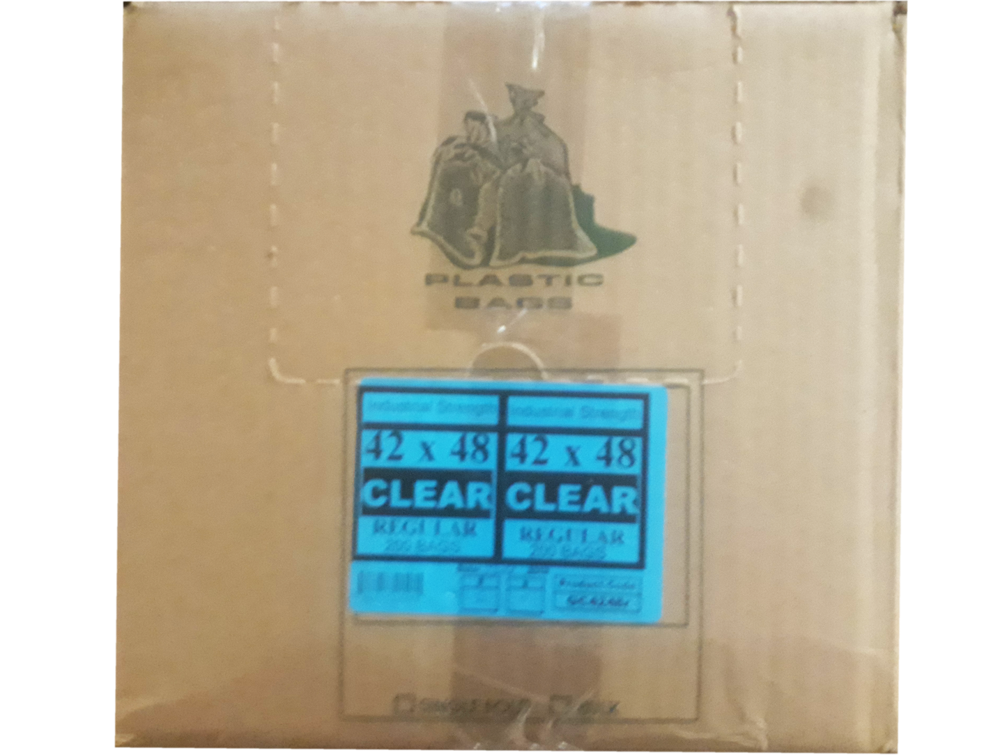 42 x 48 Regular Clear Recycle/Garbage Bag 200/CS