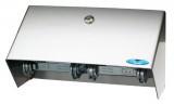 Frost Double Roll S-Steel B -Tissue Dispenser with Hood (158S)