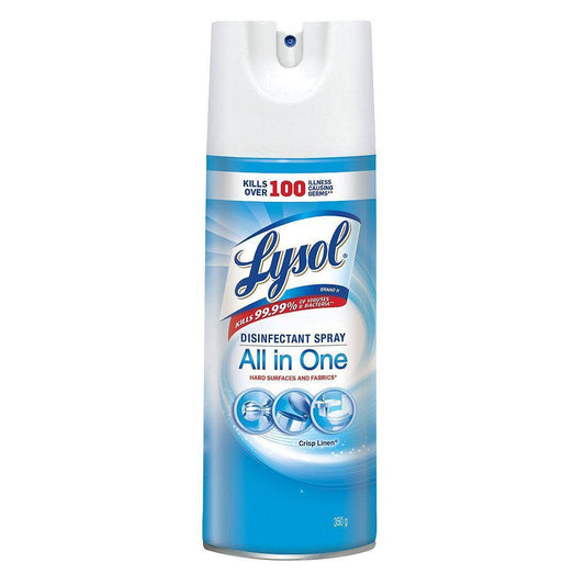 Lysol Spray Crisp Linen 350gr x 12/CS