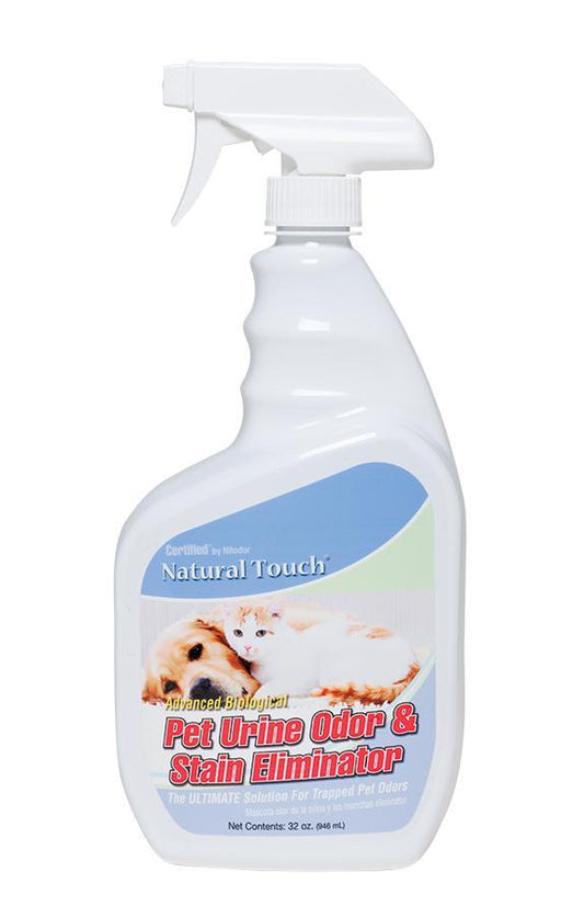 Nilodor Natural Touch Pet Urine Stain and Odor Remover (946mL)